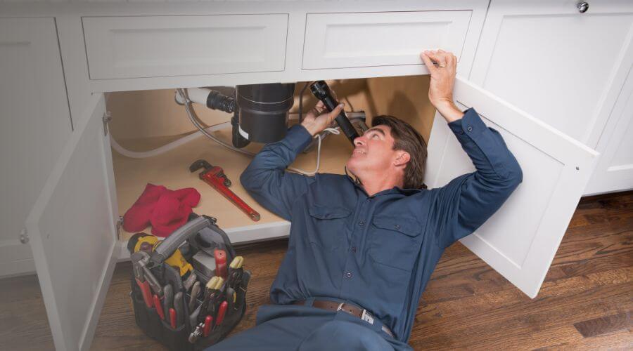Local annual plumbing maintenance in Lacota, MI
